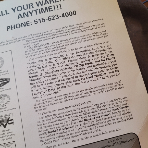 Brownells #51 '98-'99 Catalog - Picture 13 of 16
